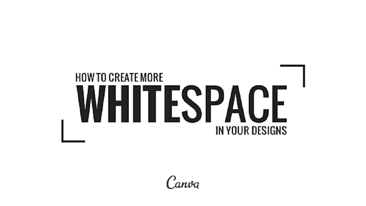 graphic design white space