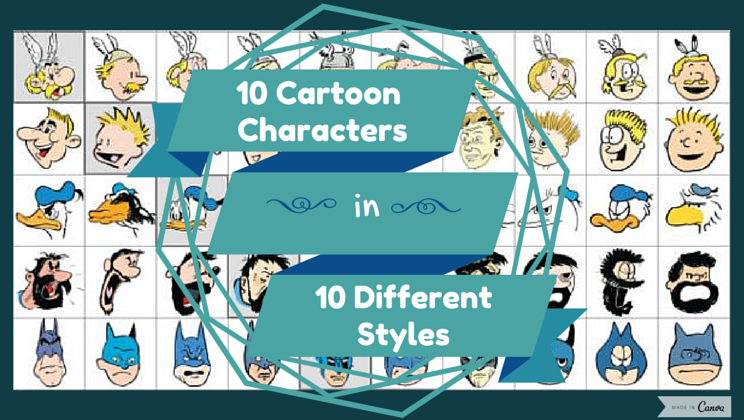 Stylistic switcheroos: 10 cartoon characters in 10 different styles -  Alltop Viral