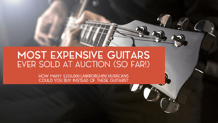 Most expensive deals guitars auction