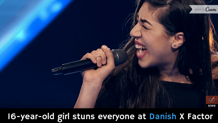 744px x 420px - 16-year-old girl stuns everyone at Danish X Factor [video] - Alltop Viral