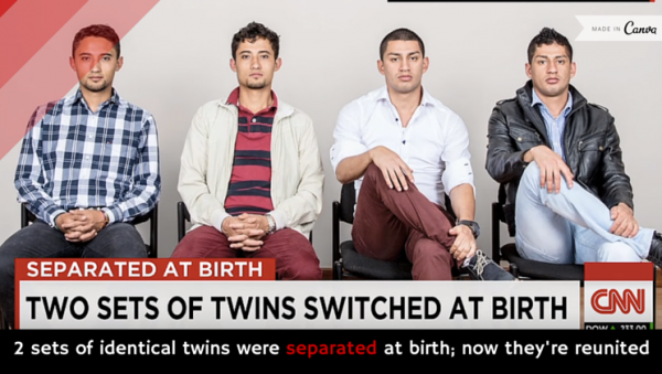 2 Sets Of Identical Twins Were Separated At Birth Now They Re Reunited [video] Alltop Viral