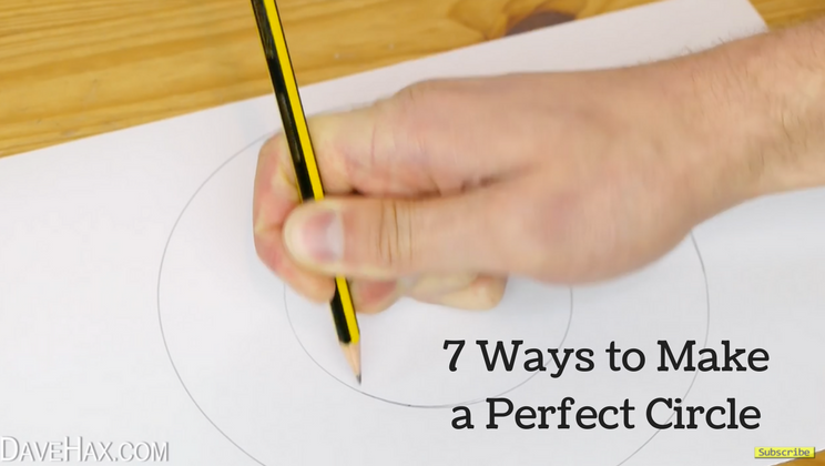 how to draw a perfect circle