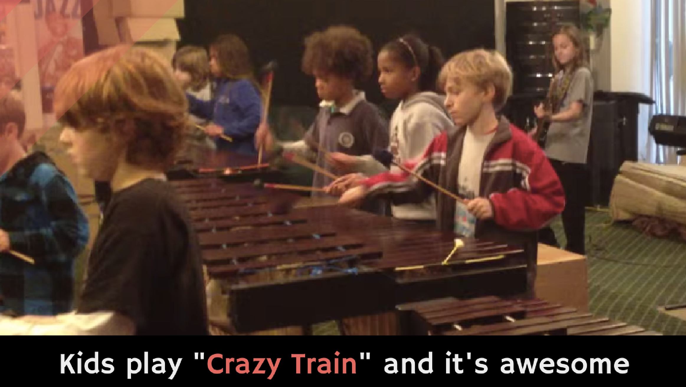 Kids play "Crazy Train" and it's awesome Alltop Viral