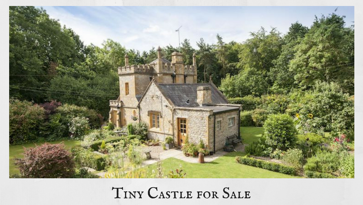 Tiny castle for sale in the U.K. Alltop Viral