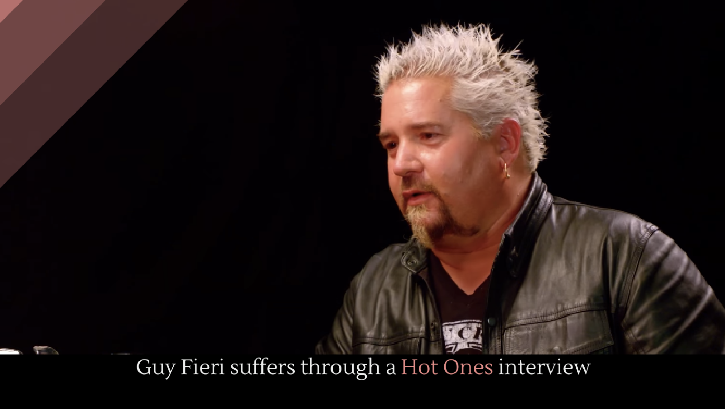 Guy Fieri suffers through a Hot Ones interview - Alltop Viral