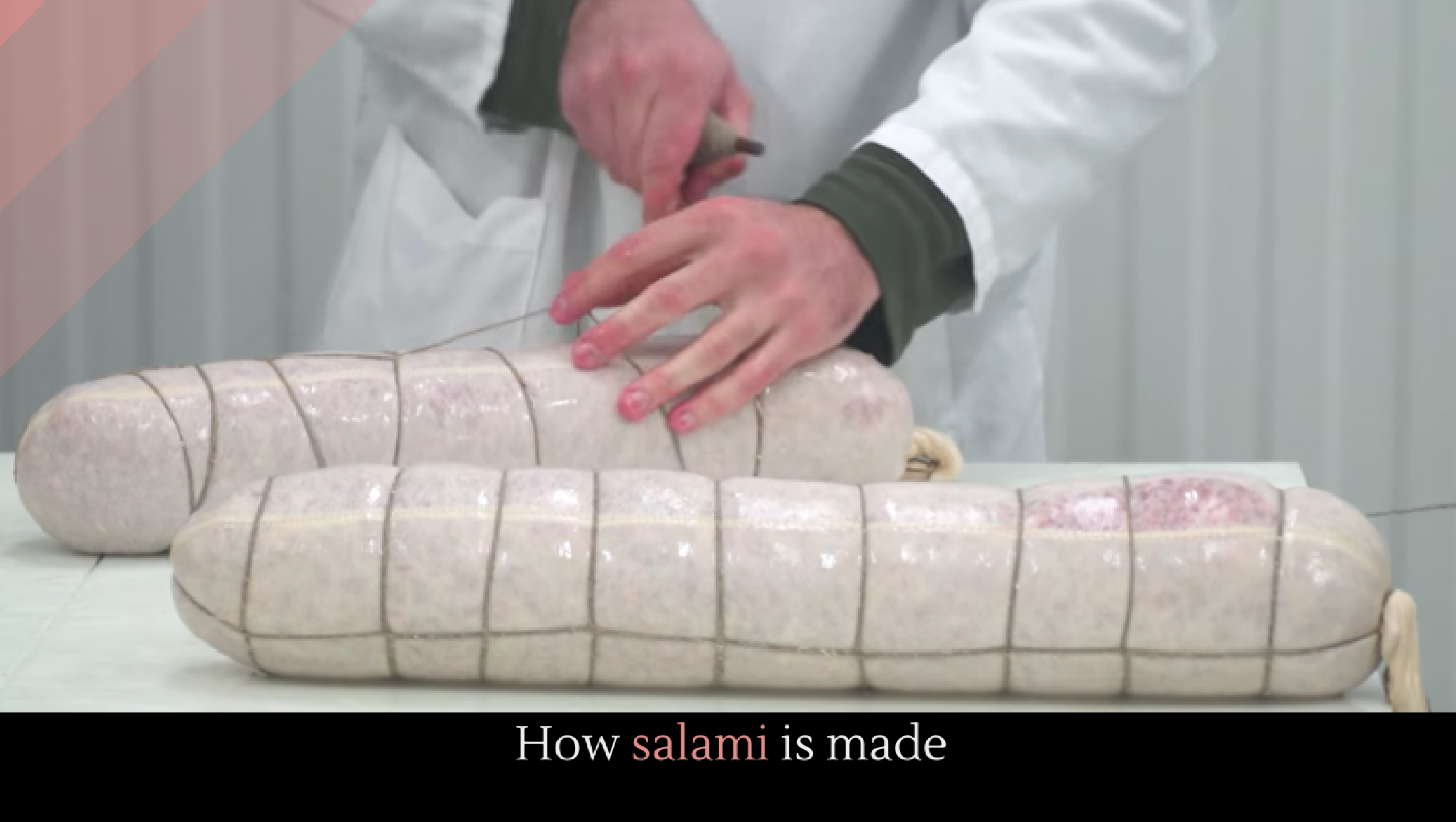 How salami is made Alltop Viral