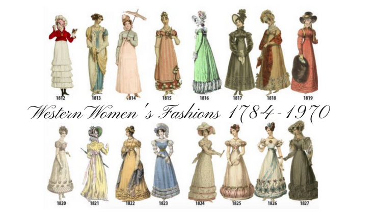 Fashion plates featuring Western women's styles from 1784-1970 - Alltop ...