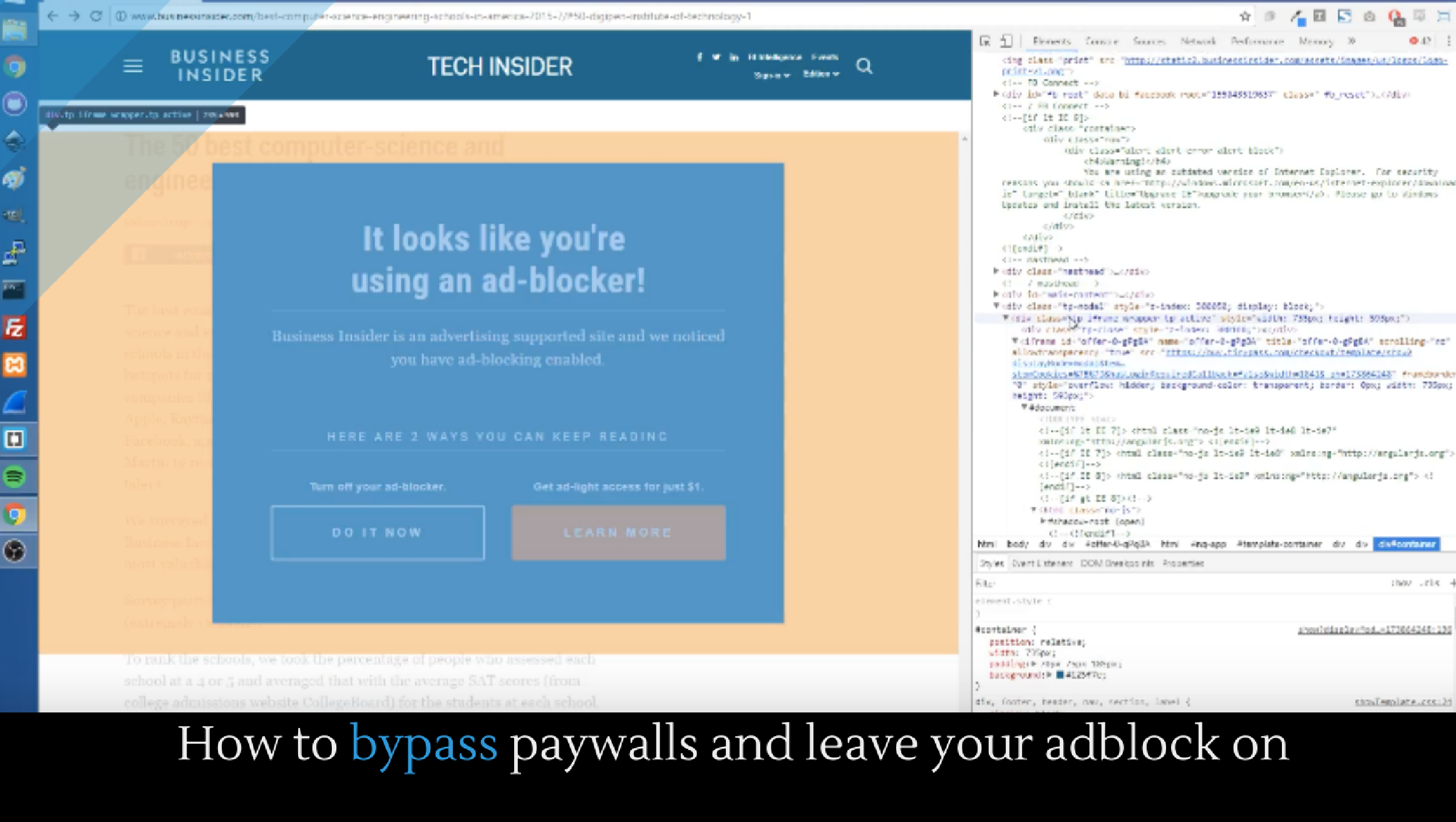 How to bypass paywalls and leave your adblock on - Alltop Viral