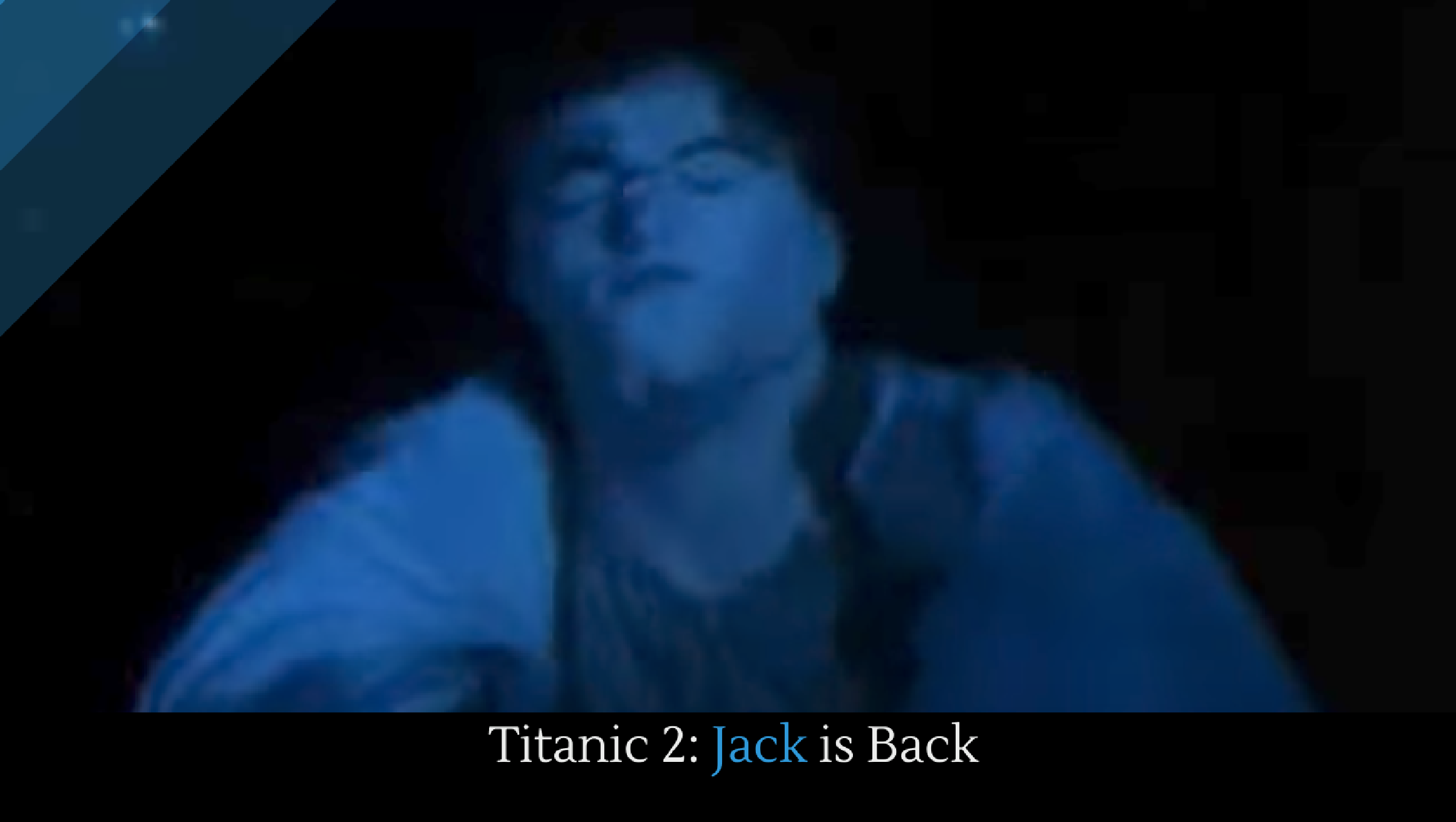 titanic jack come back