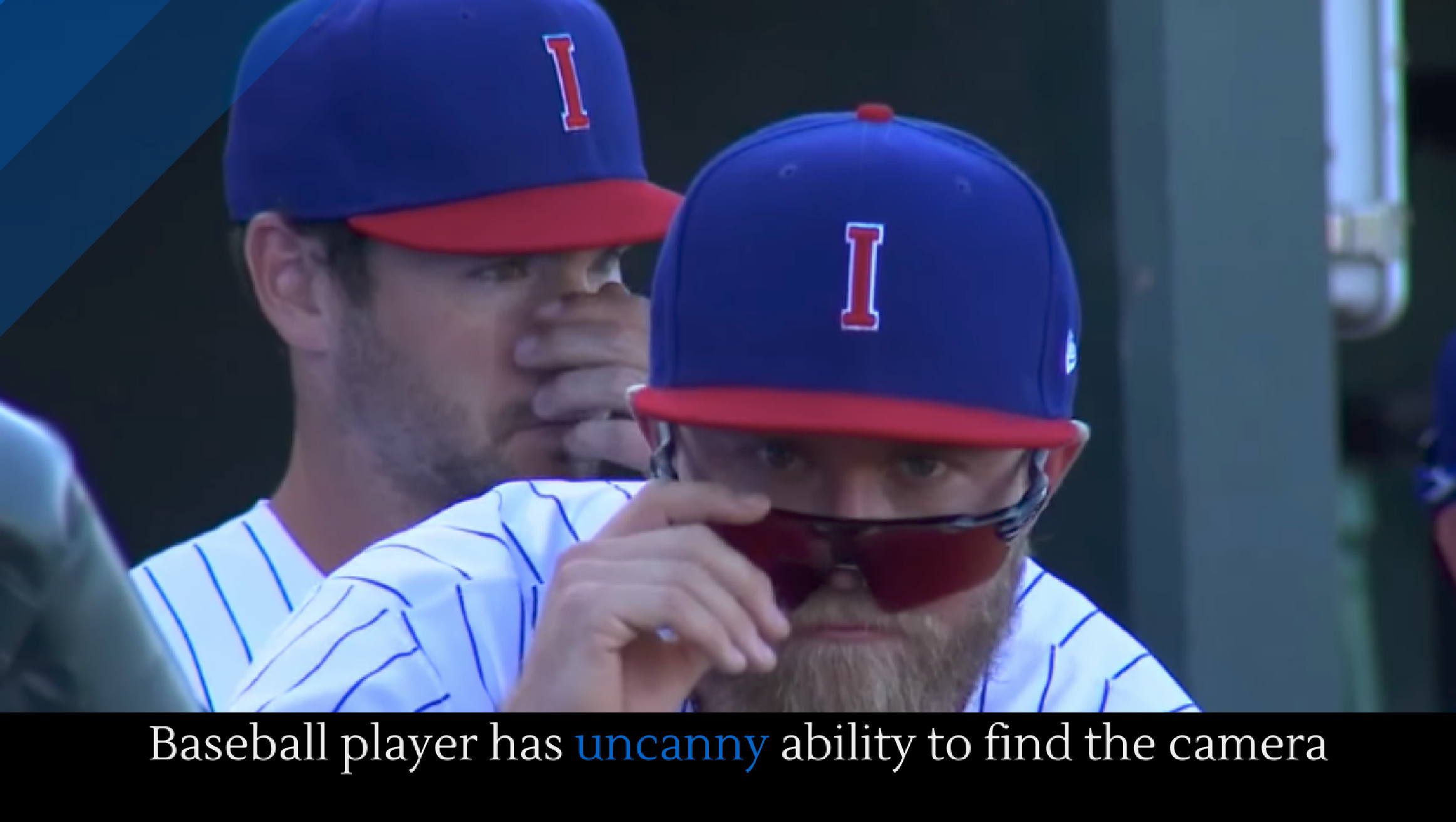 Baseball player has uncanny ability to find the camera Alltop Viral