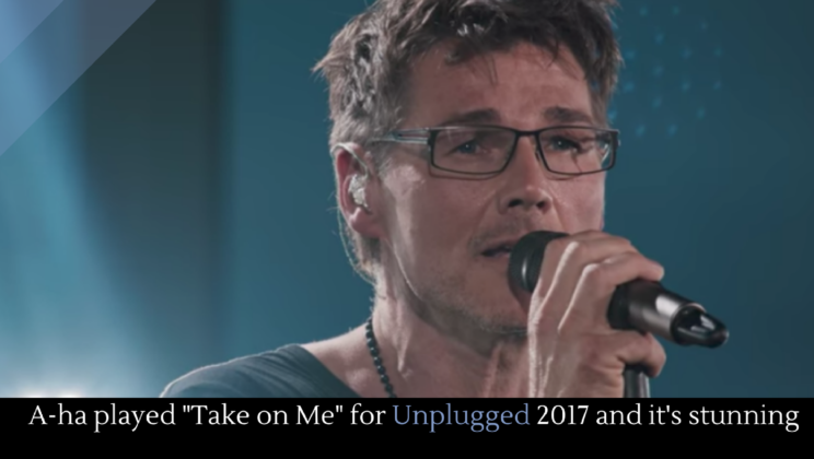 take on me unplugged