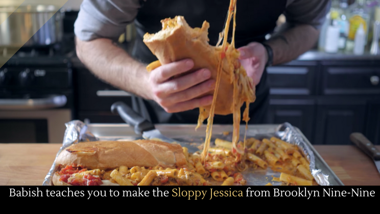 Babish Teaches You To Make The Sloppy Jessica From Brooklyn Nine Nine Alltop Viral