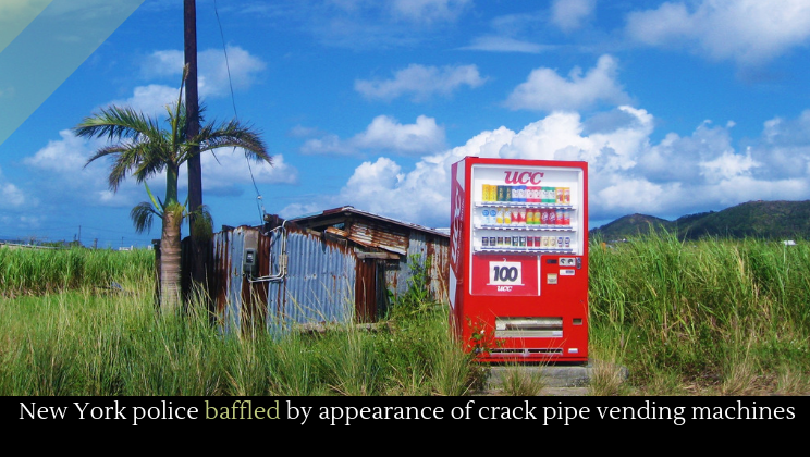 New York Police Baffled By Appearance Of Crack Pipe Vending Machines Alltop Viral 6908