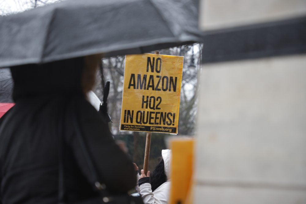 Opposition to Amazon Headquarters in NYC