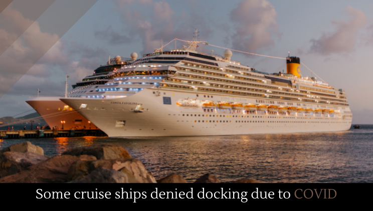 cruise ship cannot dock due to virus
